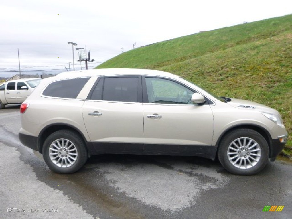 2011 Enclave CXL AWD - Gold Mist Metallic / Cashmere/Cocoa photo #3