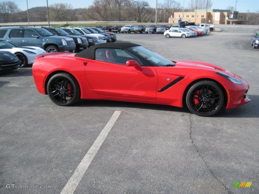 Torch Red 2014 Chevrolet Corvette Stingray Convertible Z51 Exterior Photo #103057932