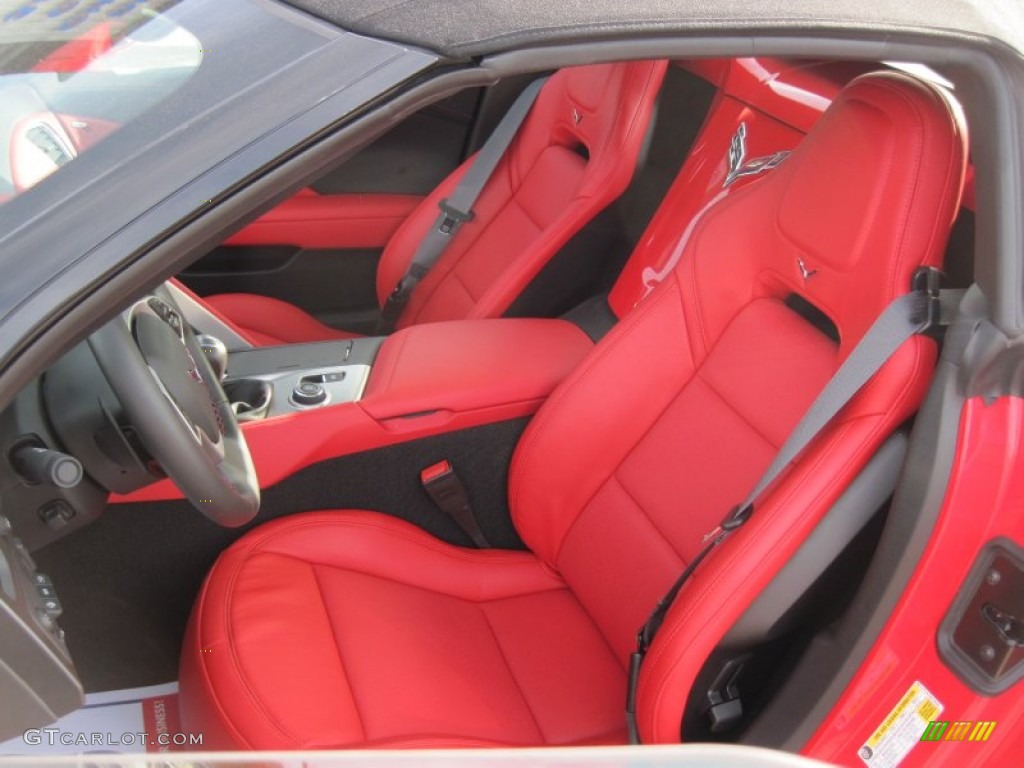 2014 Chevrolet Corvette Stingray Convertible Z51 Front Seat Photos