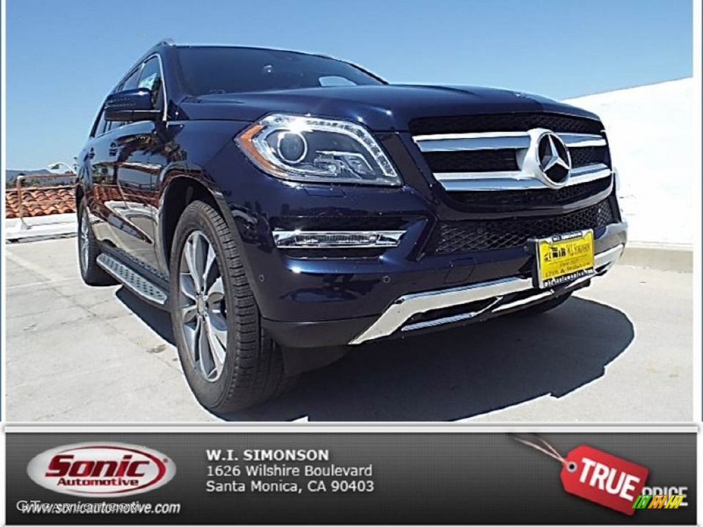 Lunar Blue Metallic Mercedes-Benz GL