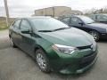 2015 4Evergreen Mica Toyota Corolla LE Eco  photo #1