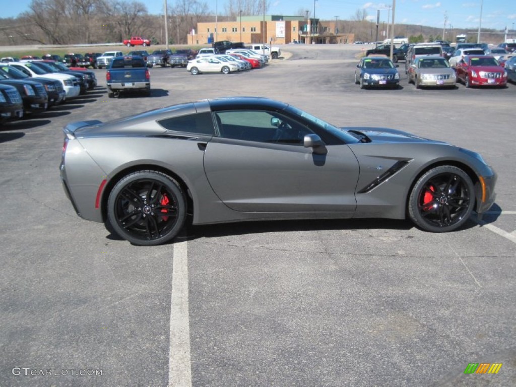 Shark Gray Metallic 2015 Chevrolet Corvette Stingray Coupe Exterior Photo #103058670