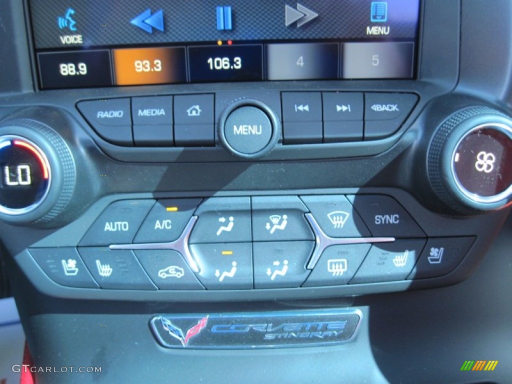 2015 Chevrolet Corvette Stingray Coupe Controls Photo #103058877