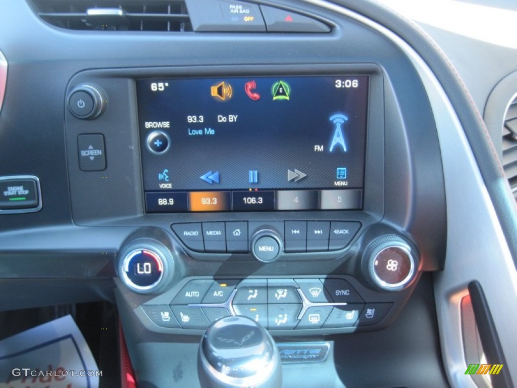 2015 Chevrolet Corvette Stingray Coupe Controls Photo #103058940