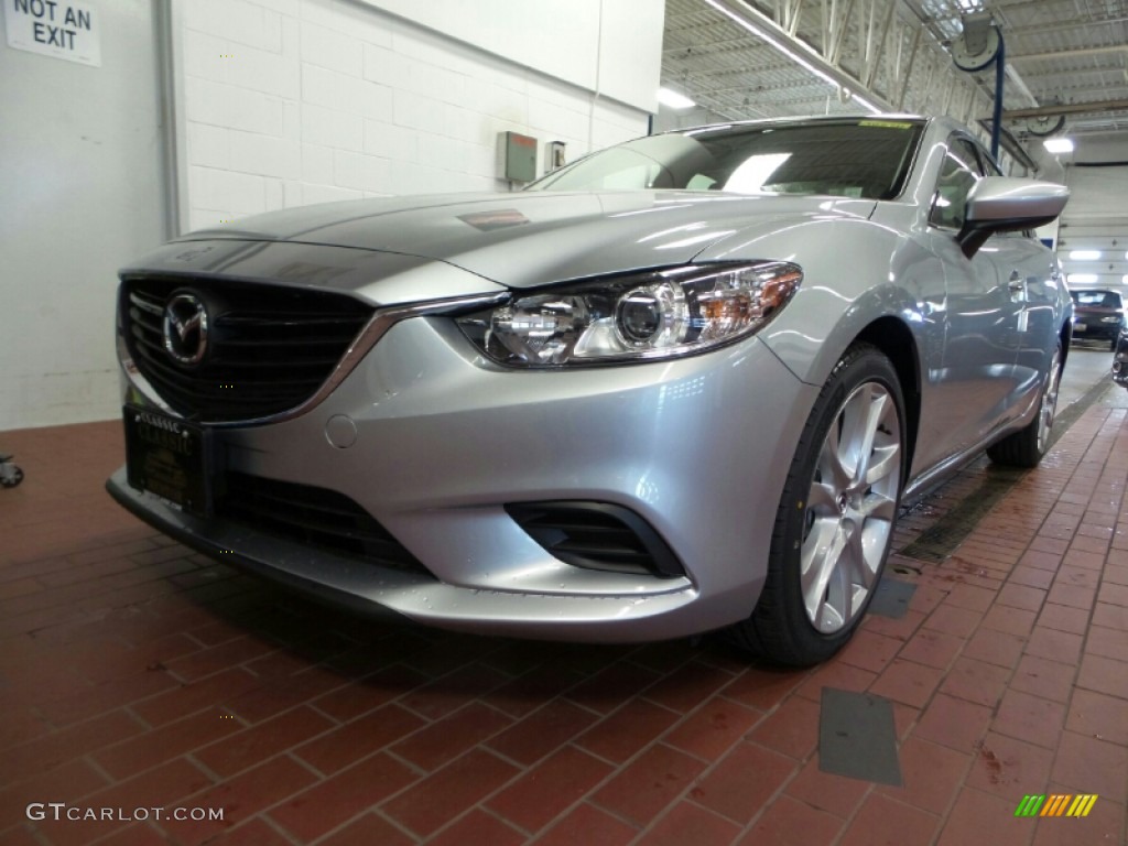 2016 Mazda6 Touring - Sonic Silver Metallic / Black photo #1