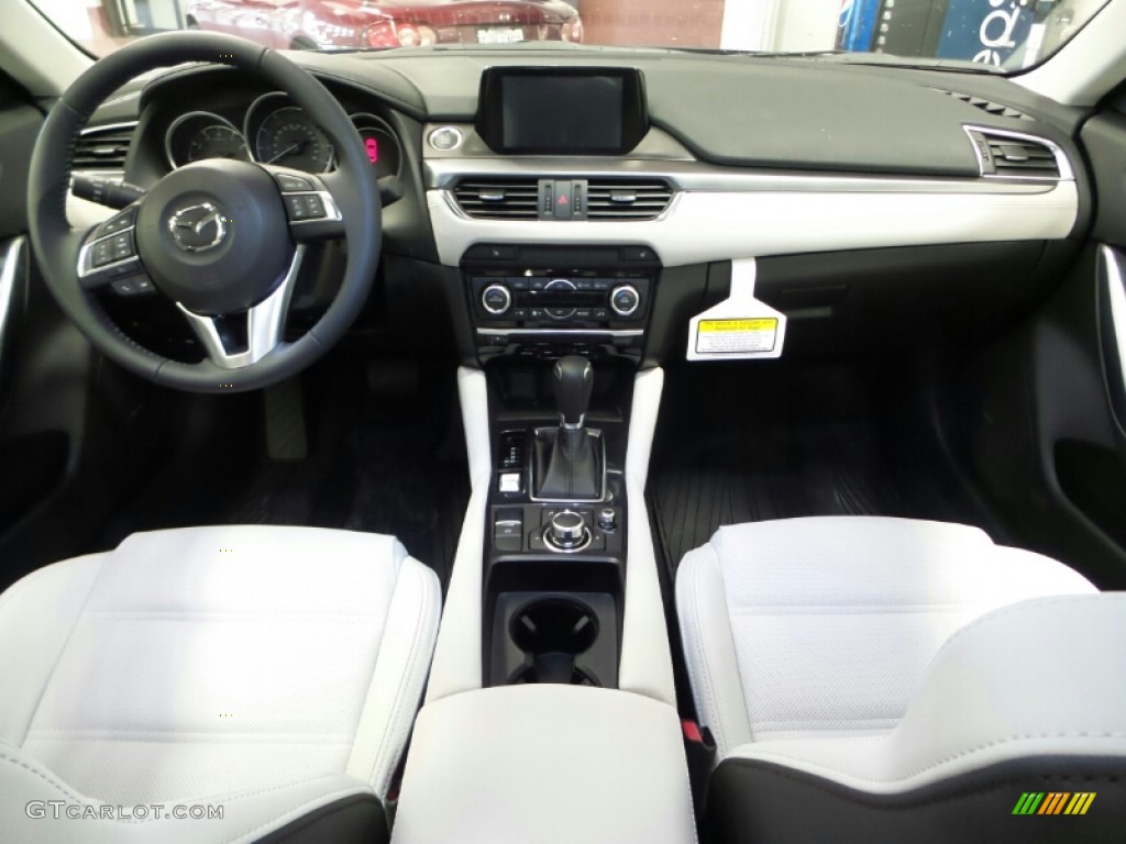 Parchment Interior 2016 Mazda Mazda6 Grand Touring Photo #103059789