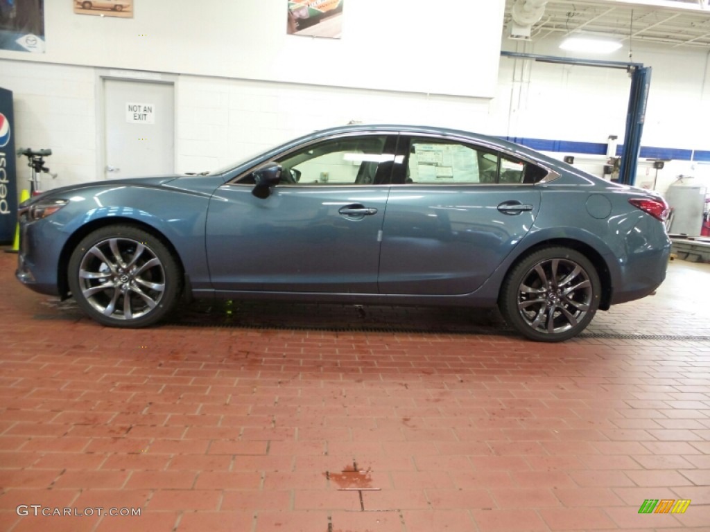 Blue Reflex Mica 2016 Mazda Mazda6 Grand Touring Exterior Photo #103059825