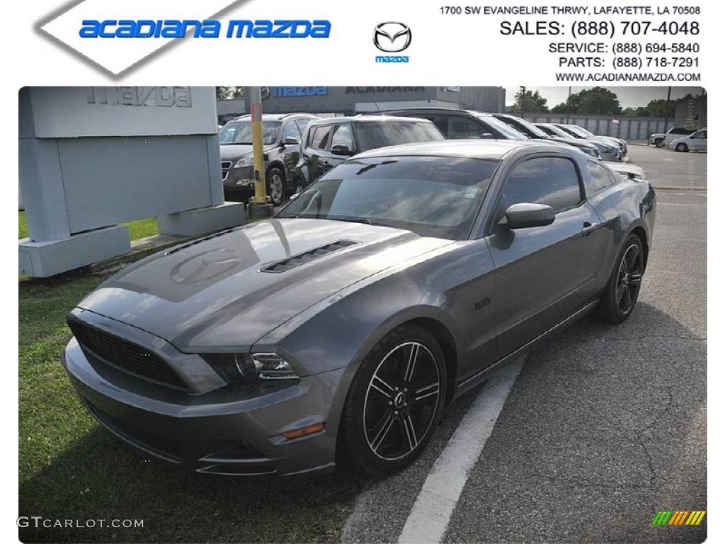 2014 Mustang GT/CS California Special Coupe - Sterling Gray / California Special Charcoal Black/Miko Suede photo #1