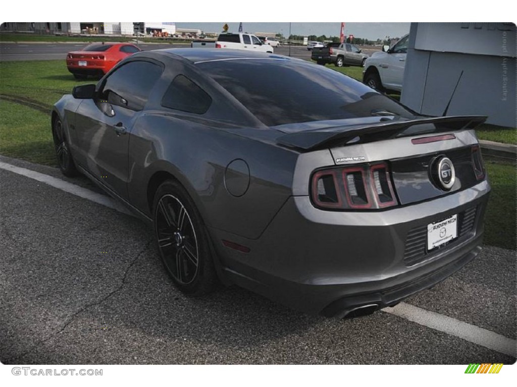 2014 Mustang GT/CS California Special Coupe - Sterling Gray / California Special Charcoal Black/Miko Suede photo #5