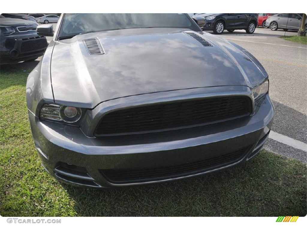 2014 Mustang GT/CS California Special Coupe - Sterling Gray / California Special Charcoal Black/Miko Suede photo #9