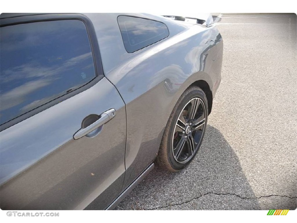 2014 Mustang GT/CS California Special Coupe - Sterling Gray / California Special Charcoal Black/Miko Suede photo #12