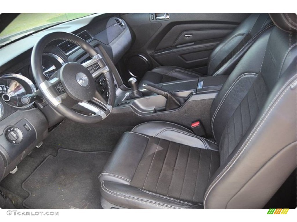 2014 Mustang GT/CS California Special Coupe - Sterling Gray / California Special Charcoal Black/Miko Suede photo #15