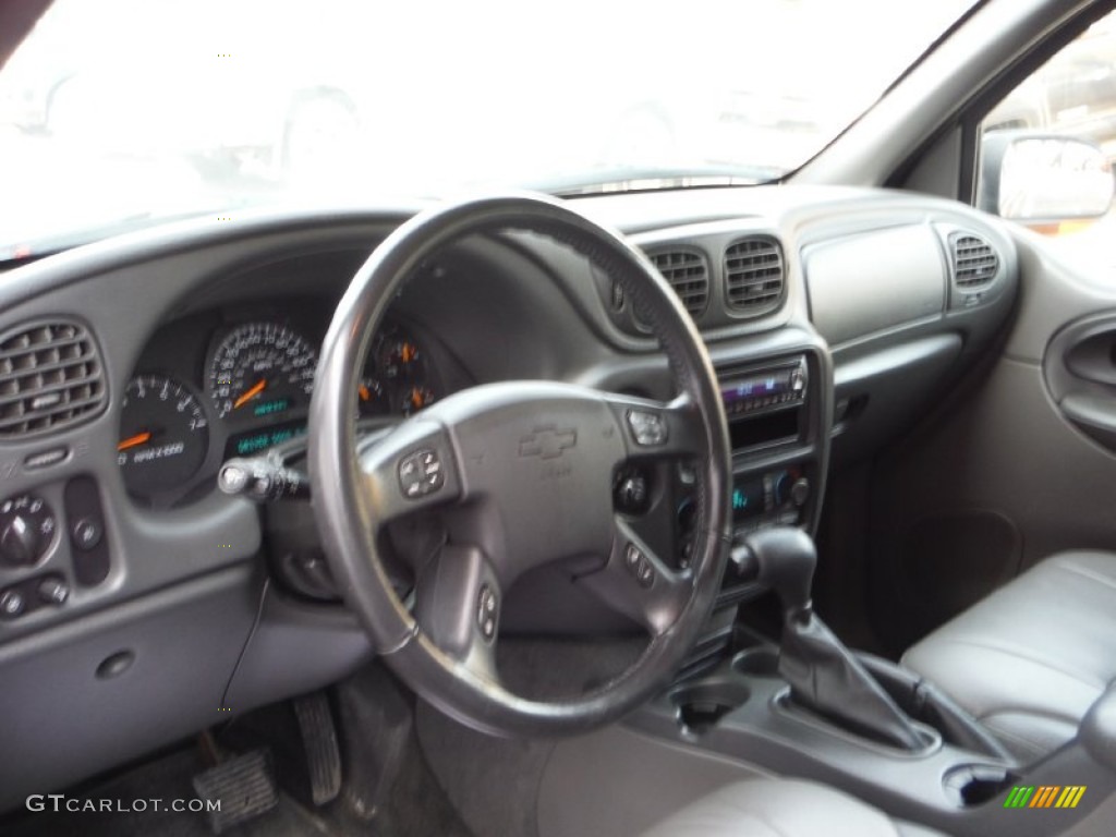 2004 TrailBlazer LT 4x4 - Dark Gray Metallic / Dark Pewter photo #12