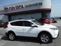 Super White - RAV4 XLE AWD Photo No. 2