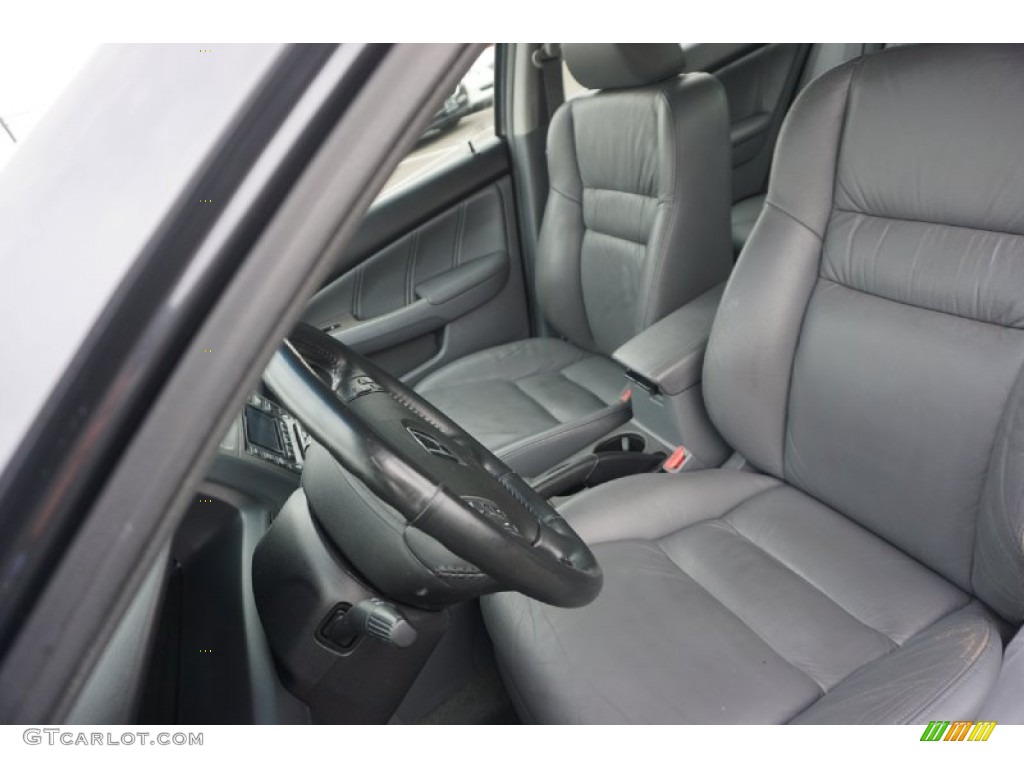 2005 Accord EX-L Sedan - Deep Green Pearl / Black photo #10