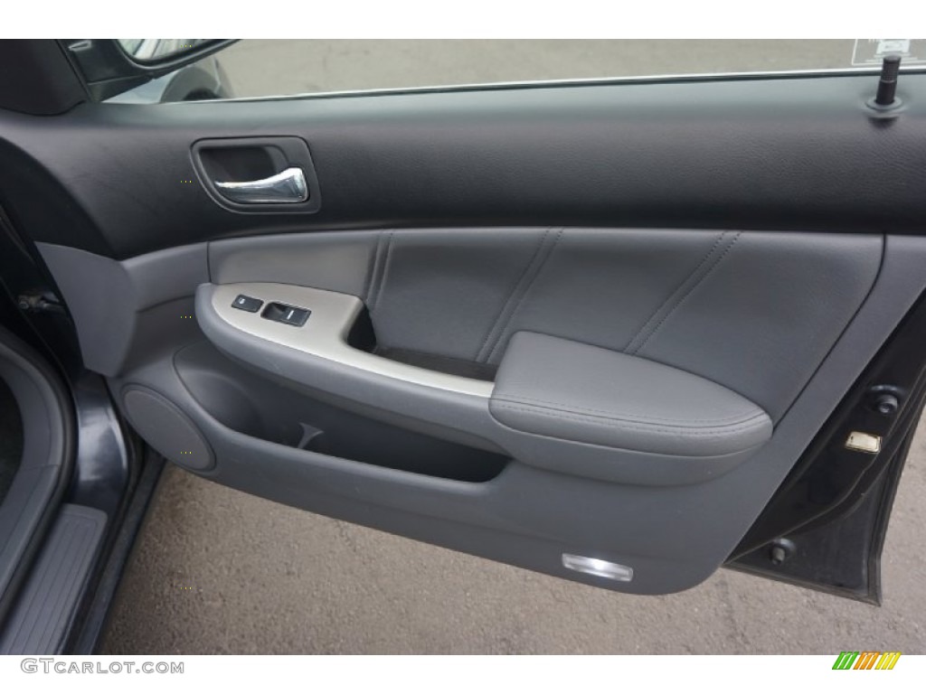 2005 Accord EX-L Sedan - Deep Green Pearl / Black photo #21