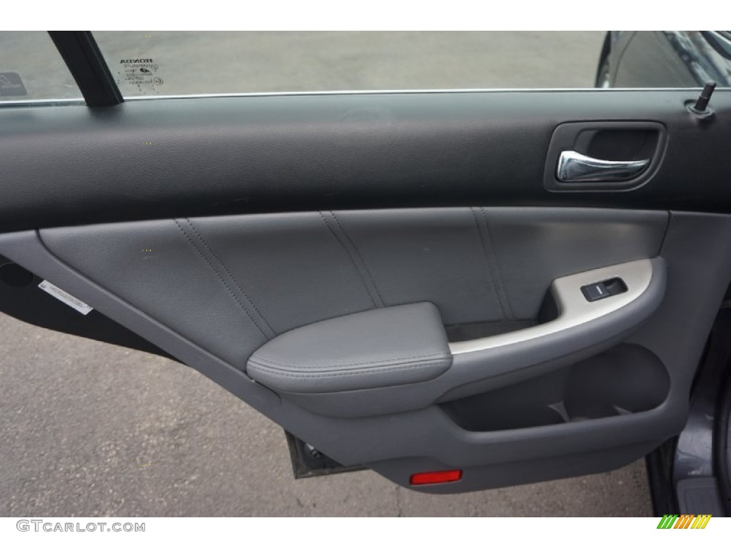 2005 Accord EX-L Sedan - Deep Green Pearl / Black photo #24