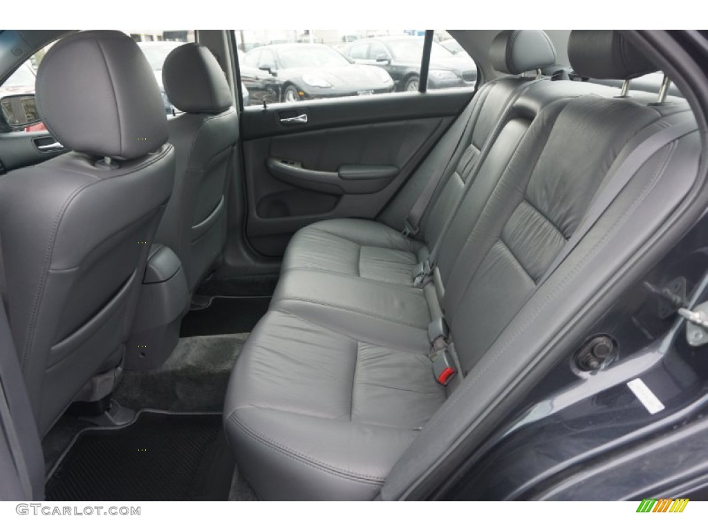 2005 Accord EX-L Sedan - Deep Green Pearl / Black photo #25