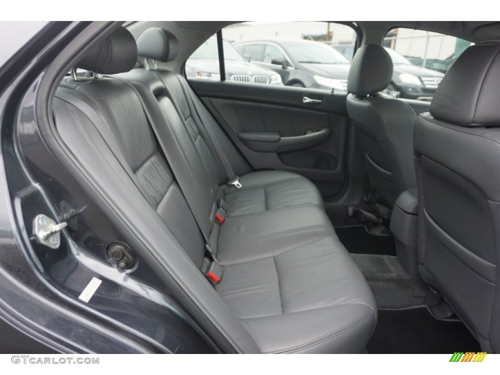 2005 Accord EX-L Sedan - Deep Green Pearl / Black photo #27