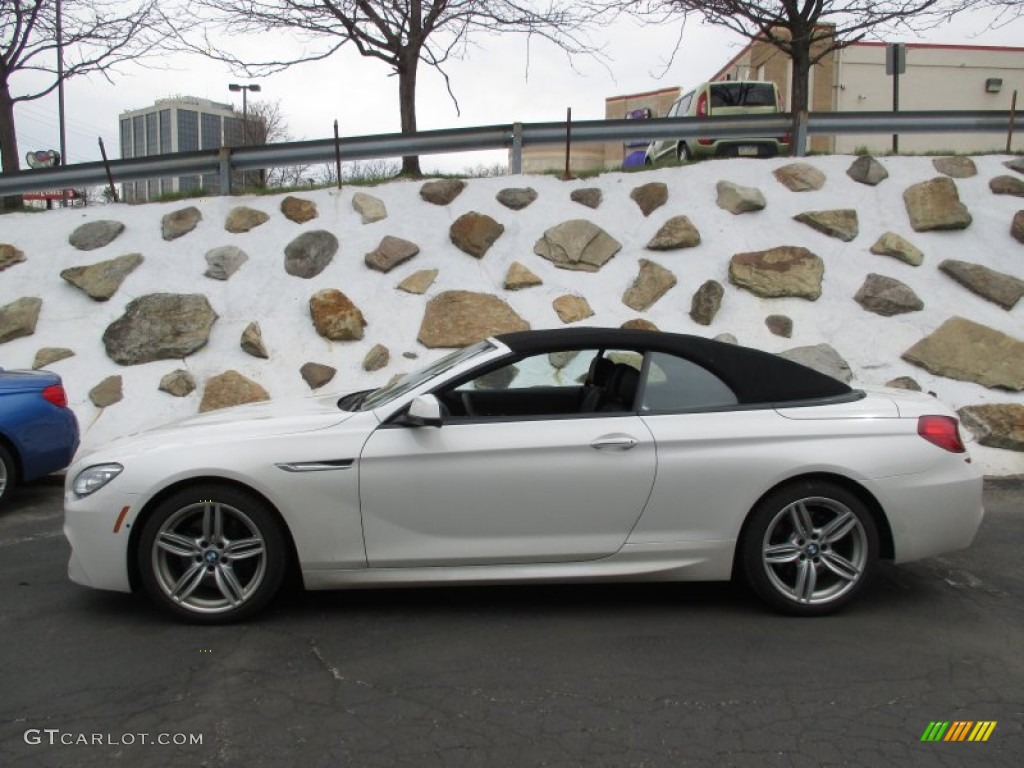 2013 6 Series 650i xDrive Convertible - Alpine White / Black photo #11