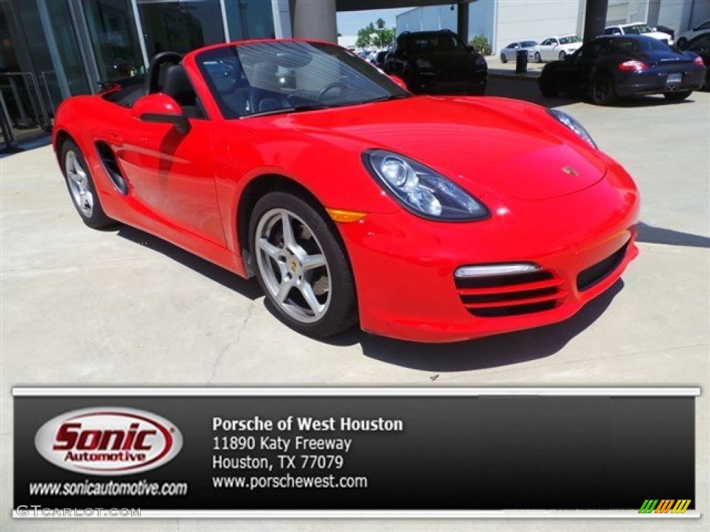 2013 Boxster  - Guards Red / Black photo #1