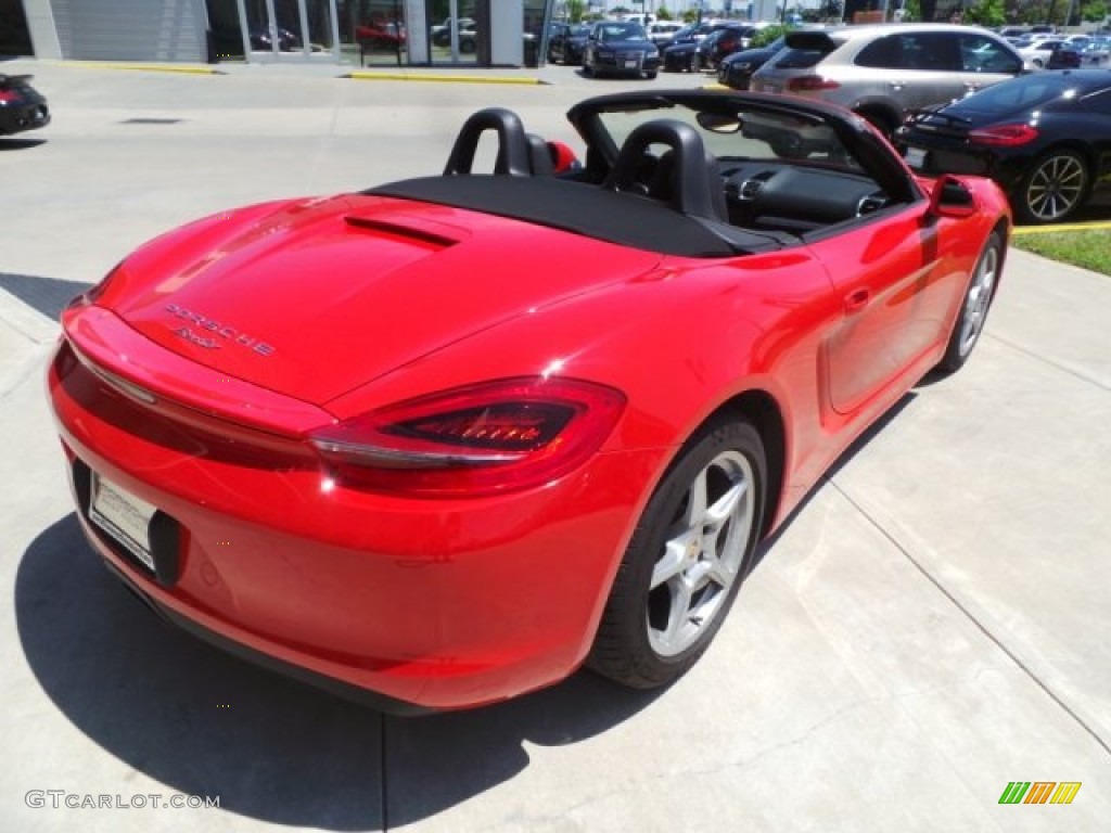 2013 Boxster  - Guards Red / Black photo #7