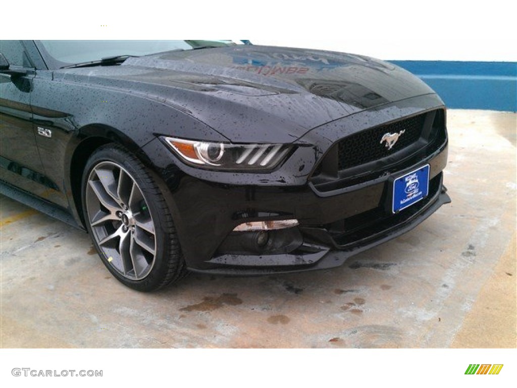 2015 Mustang GT Premium Coupe - Black / Ebony photo #4