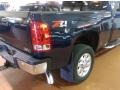 2011 Midnight Blue Metallic GMC Sierra 2500HD SLE Extended Cab 4x4  photo #4