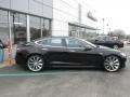 2013 Black Tesla Model S P85 Performance  photo #5