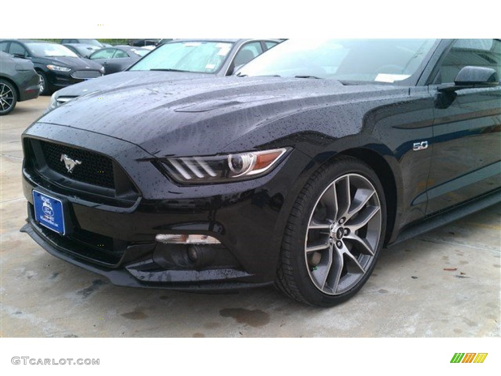 2015 Mustang GT Premium Coupe - Black / Ebony photo #12
