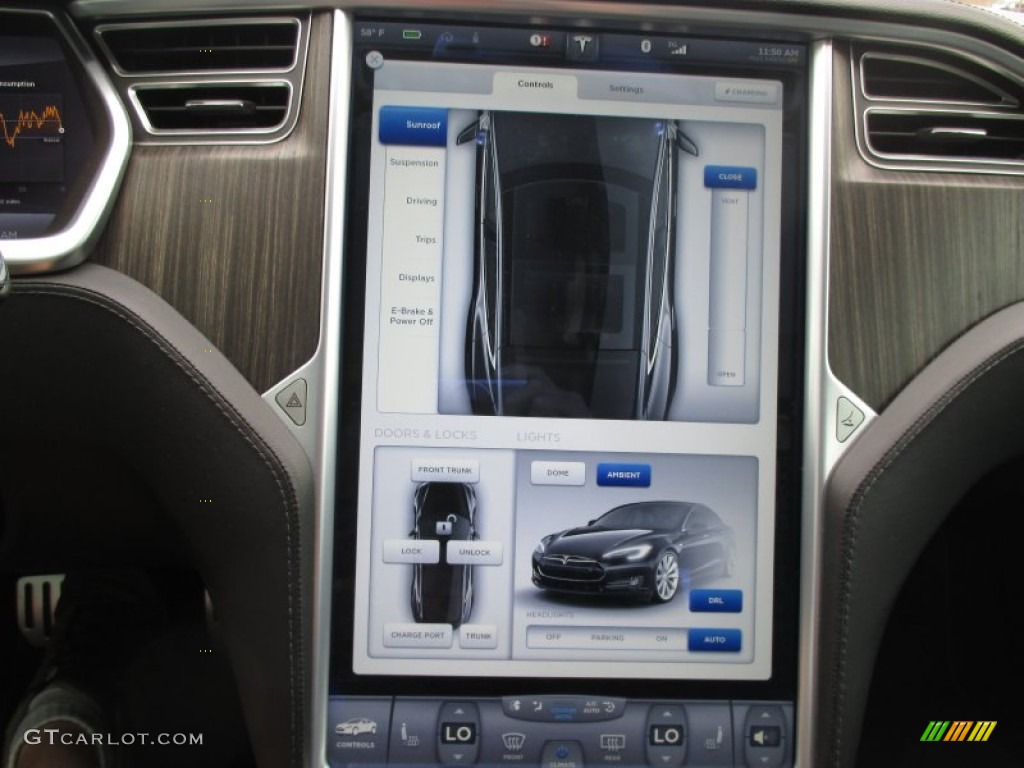 2013 Tesla Model S P85 Performance Controls Photo #103064760