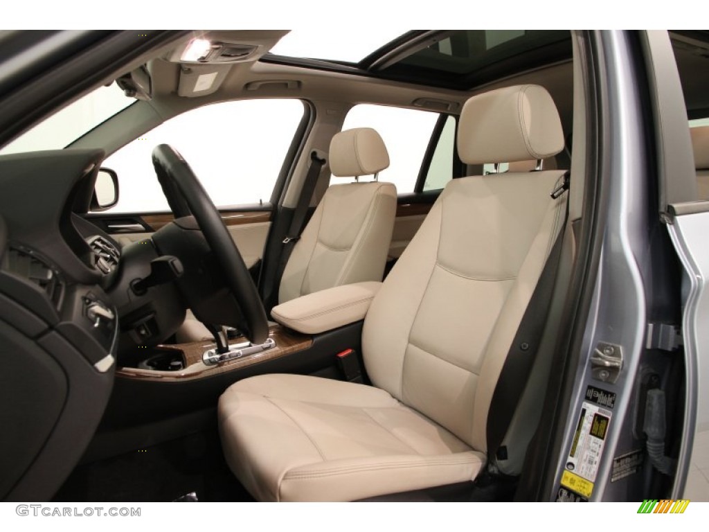2013 X3 xDrive 28i - Blue Water Metallic / Oyster photo #5