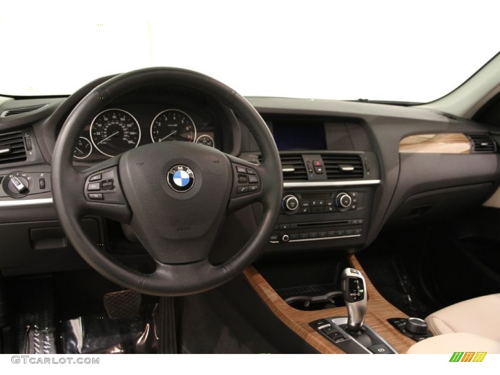 2013 X3 xDrive 28i - Blue Water Metallic / Oyster photo #6