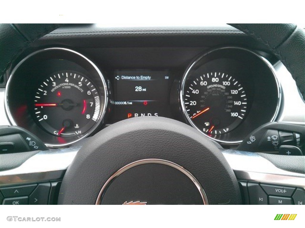 2015 Mustang GT Premium Coupe - Black / Ebony photo #34