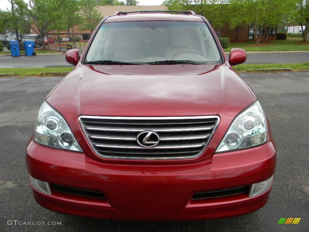 2008 GX 470 - Salsa Red Pearl / Ivory photo #5