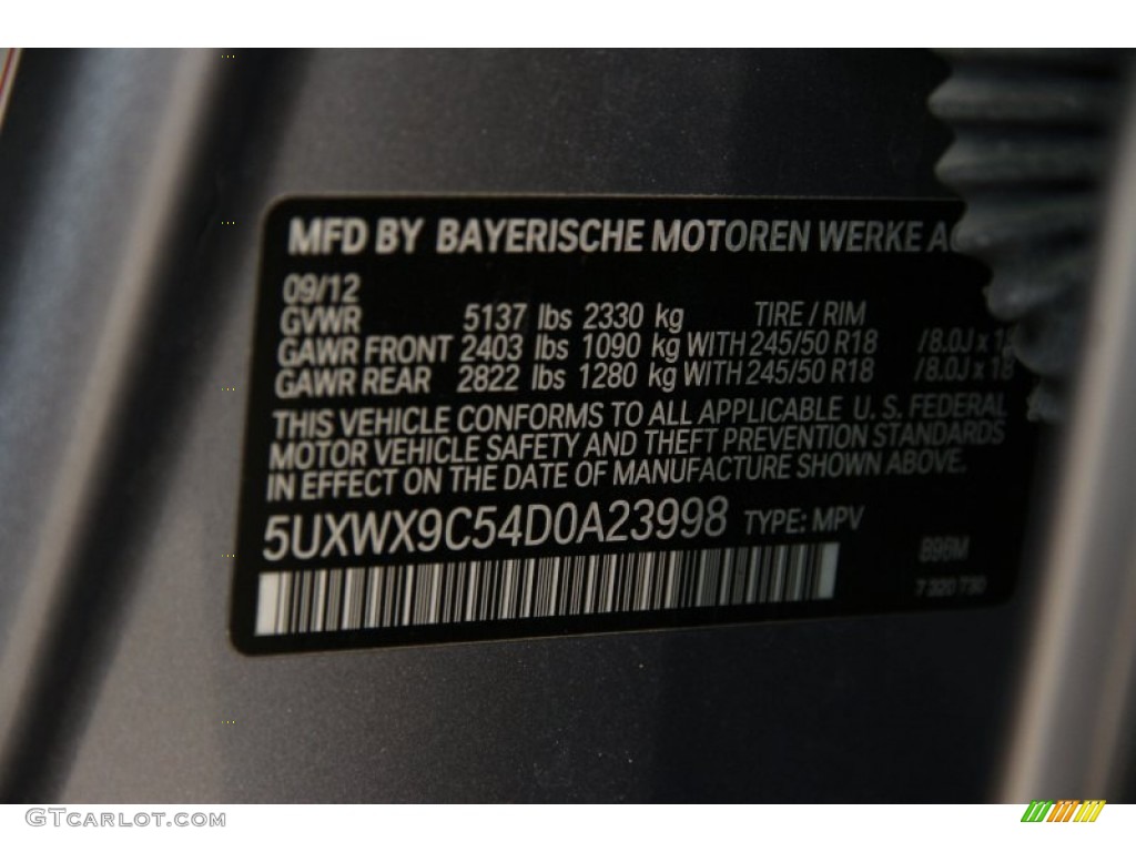 2013 X3 xDrive 28i - Blue Water Metallic / Oyster photo #20
