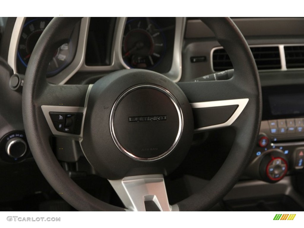 2010 Camaro LS Coupe - Imperial Blue Metallic / Black photo #6