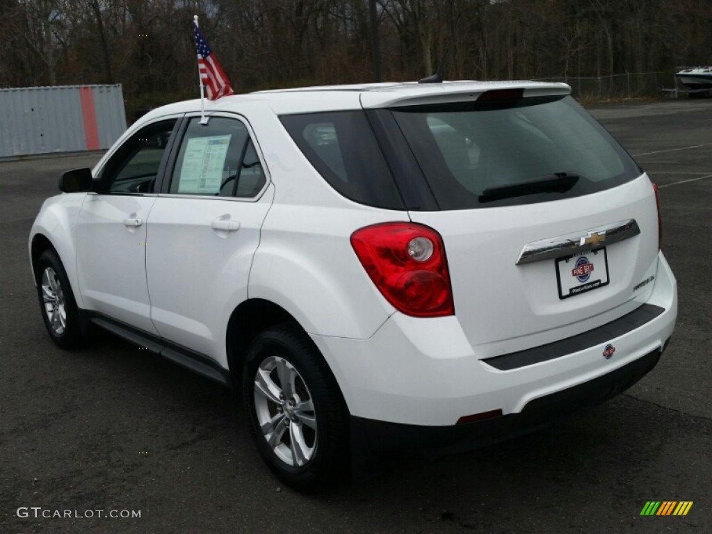 2010 Equinox LS - Summit White / Jet Black/Light Titanium photo #11