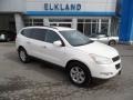 Summit White 2010 Chevrolet Traverse LT AWD