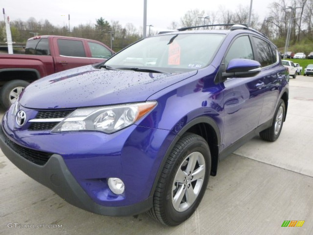 Blue Crush Metallic 2015 Toyota RAV4 XLE Exterior Photo #103066872