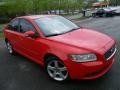 Passion Red 2008 Volvo S40 2.4i Exterior