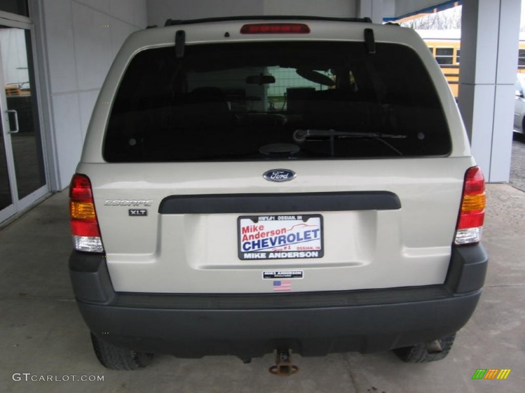 2003 Escape XLT V6 4WD - Gold Ash Metallic / Medium Dark Pebble photo #17