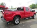 Vermillion Red - F250 Super Duty Lariat Crew Cab 4x4 Photo No. 7