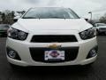 White Diamond Tricoat - Sonic LTZ Hatchback Photo No. 2