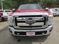 Vermillion Red - F250 Super Duty Lariat Crew Cab 4x4 Photo No. 12