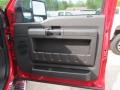 Vermillion Red - F250 Super Duty Lariat Crew Cab 4x4 Photo No. 16