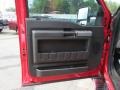 Vermillion Red - F250 Super Duty Lariat Crew Cab 4x4 Photo No. 36