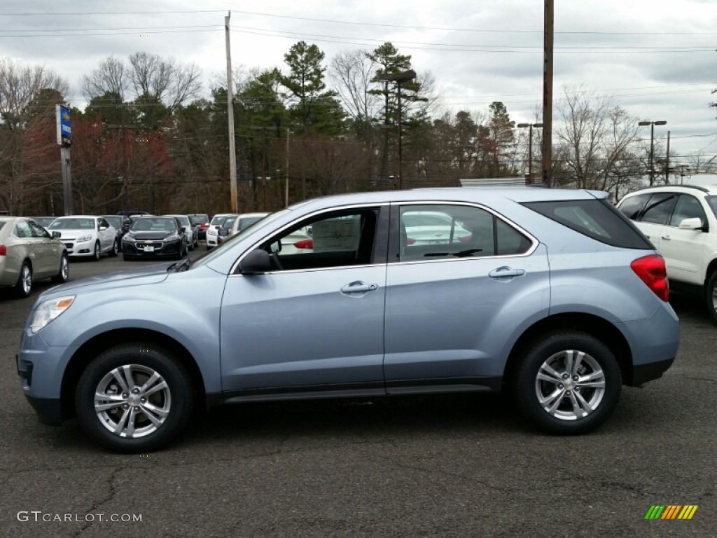 Silver Topaz Metallic 2015 Chevrolet Equinox LS Exterior Photo #103070256