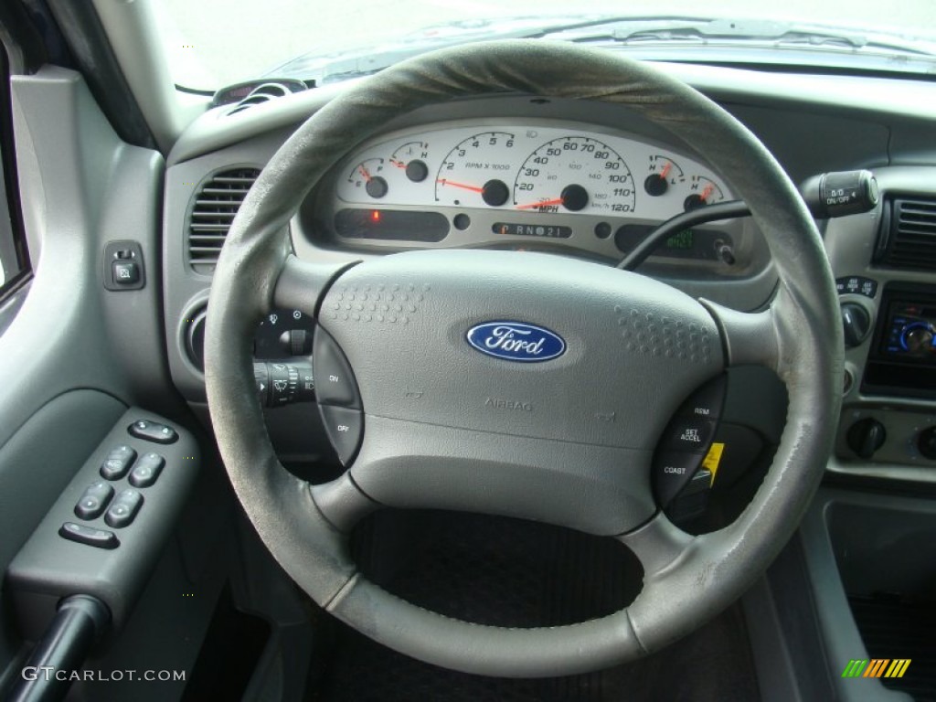 2005 Explorer Sport Trac XLT 4x4 - Dark Blue Pearl Metallic / Medium Dark Flint photo #18