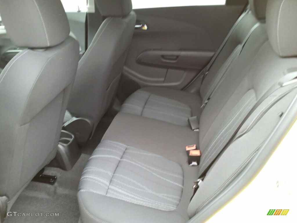 2015 Sonic LT Hatchback - Bright Yellow / Jet Black/Dark Titanium photo #6